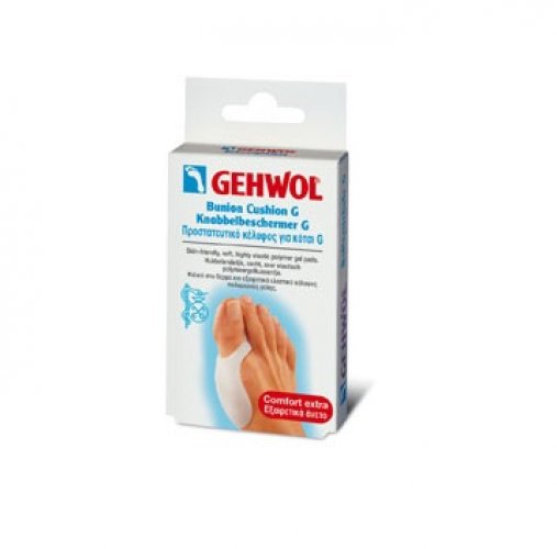 GEHWOL Bunion Cushion G Προστατευτικό κέλυφος για κότσι G 1τμχ & 1 φακελάκι πούδρα Foot Powder 4g